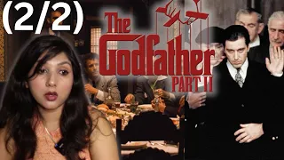 *(2/2)* The Godfather Part 2 MOVIE REACTION (first time watching)