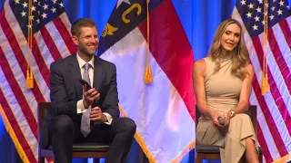 Watch as RNC co-chair Lara Trump address the North Carolina GOP convention in Greensboro.