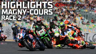 RACE 2 HIGHLIGHTS: Bautista and Rea collide! ⚔️ | 2022 French Round