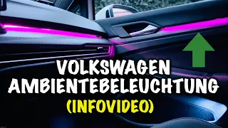 VW Ambientebeleuchtung (30 Farben) #vw #volkswagen