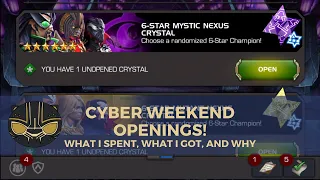 Cyber Weekend Openings! - What I Spent, What I Got, and Why