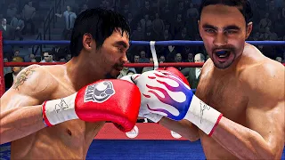 Manny Pacquiao vs Keith Thurman Full Fight - Fight Night Champion Simulation