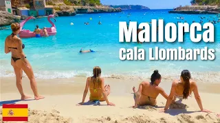 🇪🇸STUNNING BEACH IN MALLORCA!!! - CALA LLOMBARDS MALLORCA, MAJORCA, SPAIN - August 3, 2022