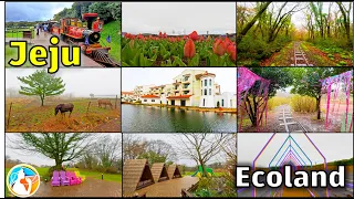 A Rainy Day at Eco Land Theme Park | Jeju Island| KoreaTravel Guide