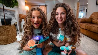 Our CURLY HAIR Routine | mommy & daughter