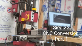 Converting A Harbor Freight Mini Mill To CNC (Part 1)