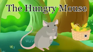 The Hungry Mouse Story in English with Subtitles / 1 minute stories / English Short Stories for Kids