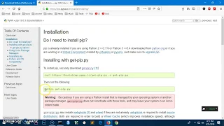 How to install Python package pip on Windows 10/8/7