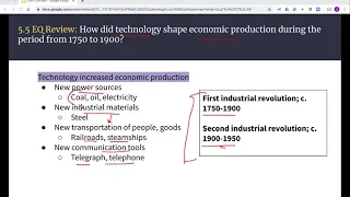 APWH Modern Unit 5 Review