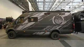 MEGA 4x4 Sprinter Wohnmobil als längster Campervan 2025 XBULL 7m 2024. 7 Männer zeigen wie`s geht ❤️