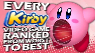 Every Kirby Game Ranked From WORST To BEST