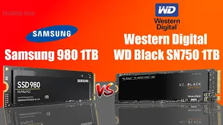 Samsung 980 1TB vs Western Digital WD Black SN750 1TB Comparison