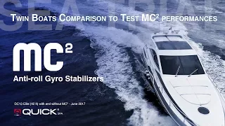 MC2 Anti-roll Gyro Stabilizers - Twin Boats Comparison