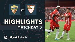 Highlights UD Almería vs Sevilla FC (2-1)