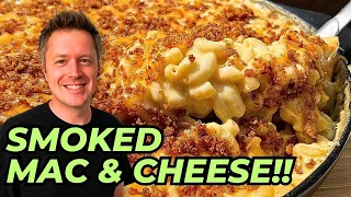 AWESOME Smoked Mac and Cheese!!! | Pit Boss Macaroni and Cheese Recipe
