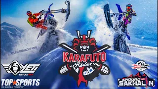 Snow bike Movie Life in Action / KARAFUTO RIDERS Sakhalin