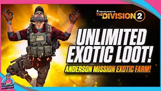 (PATCHED) UNLIMITED EXOTICS! | THE DIVISION 2 | BEST WAY TO FARM EXOTICS!  | SOLO OR GROUP Farm