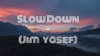 Slow Down - Jim Yosef & shiah maisel ( Ncs releases ) - lyrics video