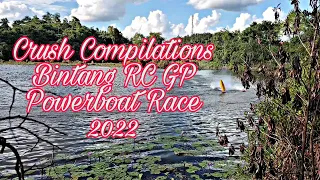 Crush Compilation Remote Control Powerboat Bintang RC GP Powerboat Race