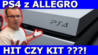 PS4 z ALLEGRO. HIT CZY KIT ? Sprawdzam czy się opłacało kupić uszkodzoną konsolę🤓