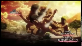 Shingeki no Kyojin Season 2 OP3 [Shinzou wo Sasageyo] (Jackie-O русская версия)