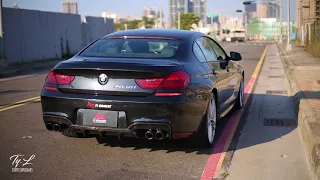 BMW 640i w/ Fi Exhaust - Revs and Acceleration!