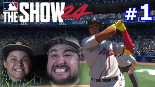 LAUNCHING HOME RUNS IN MLB THE SHOW 24! | MLB The Show 24 | PLAYING WITH LUMPY #1