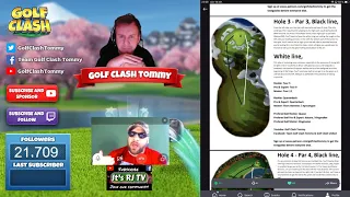 Golf Clash tips, TEXTGUIDES - Walkthrough of the PLATINUM RESORTS tournament! With Mr Rj TV!