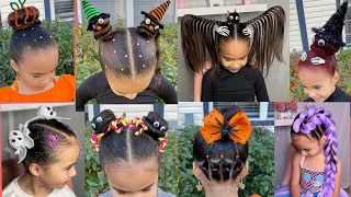 8 hairstyle ideas for Halloween 👻/ 8ideas de peinados para hallowen🧙‍♀️ /peinados locos