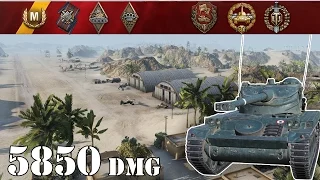 World of Tanks / AMX 13 90 .. 5850 Dmg