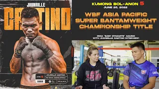 FULL INTERVIEW: Jhunrille Castino lalaban para WBF Asia Pacific Super Bantamweight Title