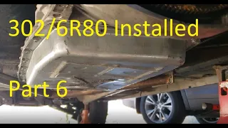 302/6R80 install, 64 Ford Falcon Part6