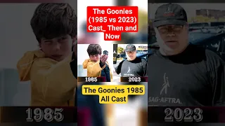 The Goonies (1985 vs 2023) Cast_ Then and Now #thegoonies #cast #castthenandnow #shorts