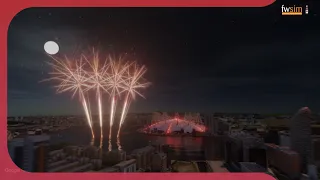 FWsim | London fireworks 2024