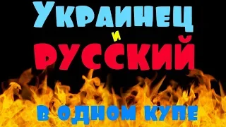 Украинец и русский в одном купе. Что произошло дальше. Новый анекдот. Смотреть всем!