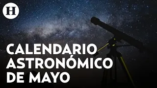 ¡Lluvia de meteoritos y Luna de las flores! ¿Qué eventos astronómicos habrá en mayo?