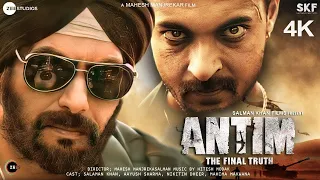 Antim | FULL MOVIE 4K HD Facts | Salman Khan | Aayush Sharma | Mahesh Manjrekar | Mahima Makwana |