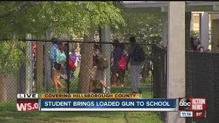 Student brings loaded gun to school