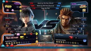 Tekken 7 | ZeeThanos (Noctis) VS Black Killer (Eddy) |Rank Match|