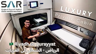 Saudi Arabia's New First Class Night Train: 1,200km through the desert from Riyadh to Qurayyat