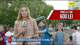 Stirile Kanal D (15.07.2020) - CCR a decis! Alocatiile pot fi dublate! Editie de seara