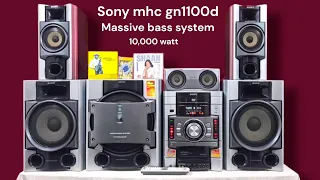 sony mhc-gn1100d music system about in hindi.  sold out in west Bengal . Soham sir owner