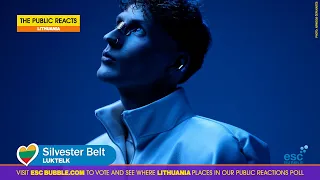 🇱🇹 Lithuania – Silvester Belt – Luktelk (The Public Reacts: Eurovision 2024)