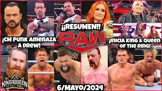 WWE RAW 6 Mayo 2024 | RESUMEN Y RESULTADOS
