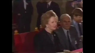 Prime Minister Thatcher visits Hungary