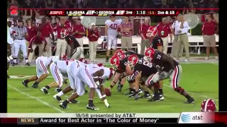 2008 #8 Alabama vs. #3 Georgia (HD)