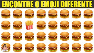 DESAFIO - ENCONTRE O EMOJI DIFERENTE EM 12 SEGUNDOS [ IncrivelMente Curiosa ]