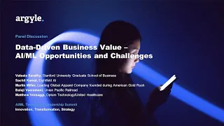 Data-driven business value - AI/ML opportunities and challenges