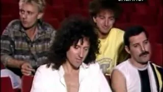 Интервью Queen перед выступлением на Live Aid   (1985)