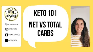 Keto101: What is the difference between Total and Net Carbs? #shorts